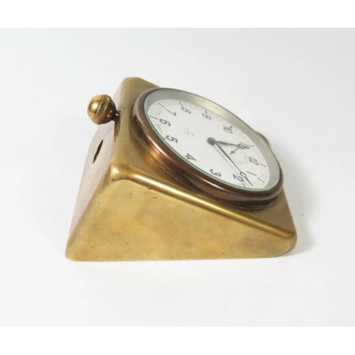 228 - An Omega Deck Clock made for the British Admiralty with 8 day 59-8D 15 jewel movement, 1940, movemen... 