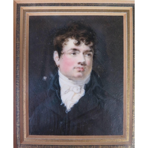 249 - A Fine Portrait Miniature of Sir Henry Ellis KH FRS FSA (29 November 1777 – 15 January 1869), princi... 