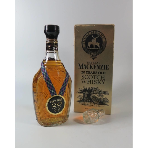 283 - A Bottle of The Real Mackenzie 20 Year Old Whisky, boxed