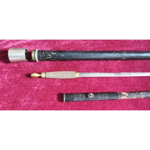 291 - A Nineteenth Century Masonic Swordstick