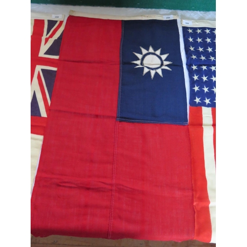 299 - A Republic of China Flag, 90 x 45cm