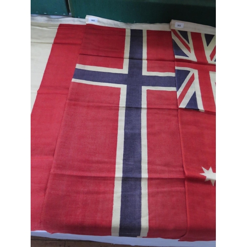 302 - A Norwegian Flag, 90 x 45cm