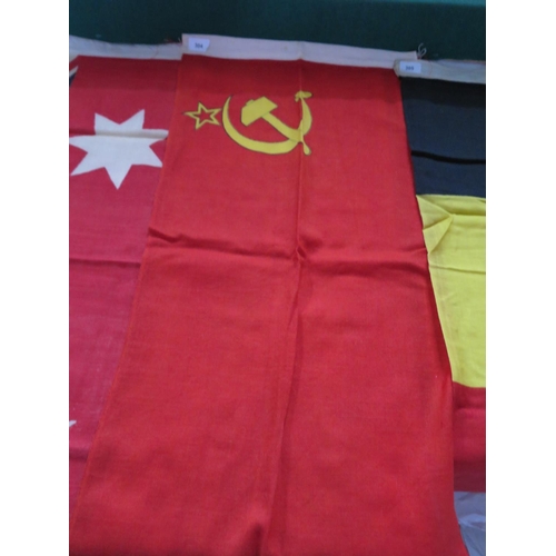 304 - A Soviet Union Flag, 90 x 45cm