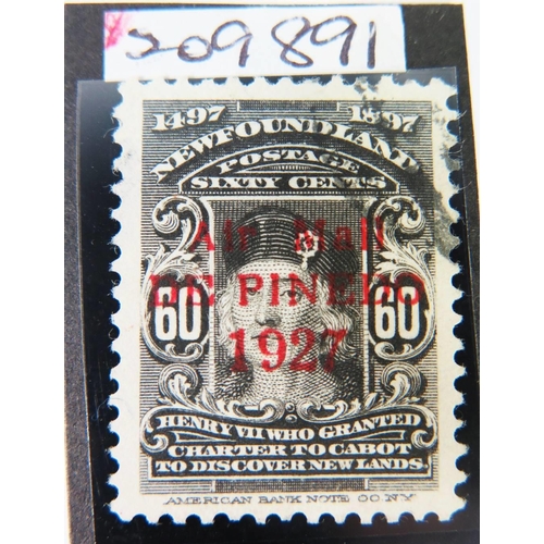 340a - Postage Stamp, Newfoundland 1927 60 cent black 