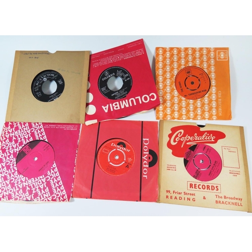 351 - A Collection of 45r.p.m. Single Records including Beatles, The Byrds, The Bachelors, The New Seekers... 