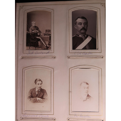 325 - A Large Collection of Victorian Carte de Visite, arranged in four albums

**** 3 X PHONE BID IN 10**... 