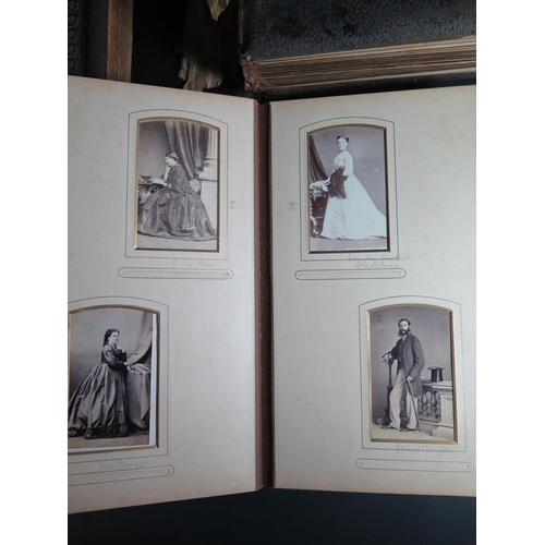 325 - A Large Collection of Victorian Carte de Visite, arranged in four albums

**** 3 X PHONE BID IN 10**... 