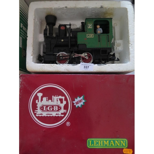 337 - A Lehmann L.G.B. Big Train 2120D Tank Engine, boxed