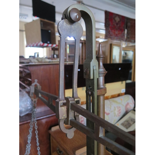 477 - A Set of W&T Avery Patent Balance Scales, 80cm high