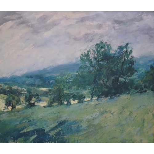 167 - A Landscape Painting, acrylic on canvas, 81 x 69cm