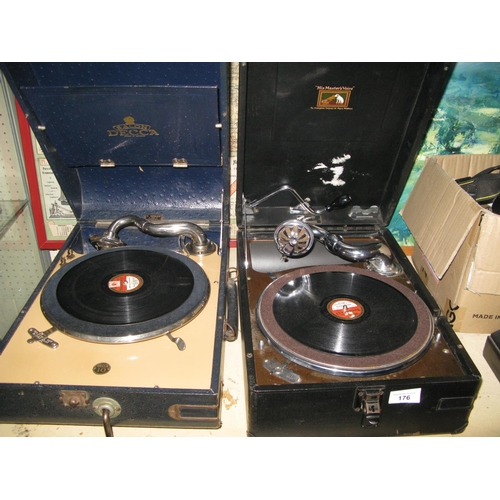 176 - HMV and Decca Gramophones, A/F