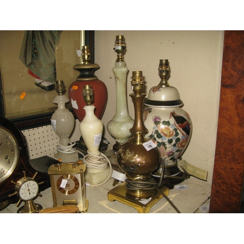 189 - A Selection of Table Lamps