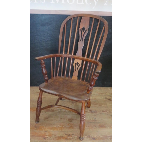 400 - Two Elm Seated Chairs