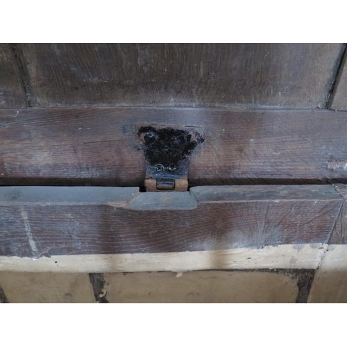 403 - A 17/18th Century Oak Coffer