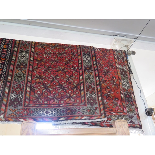 448 - A Pair of Persian Rugs, 145 x 98cm