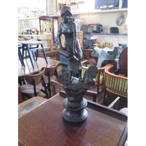 464 - A Spelter Figurine