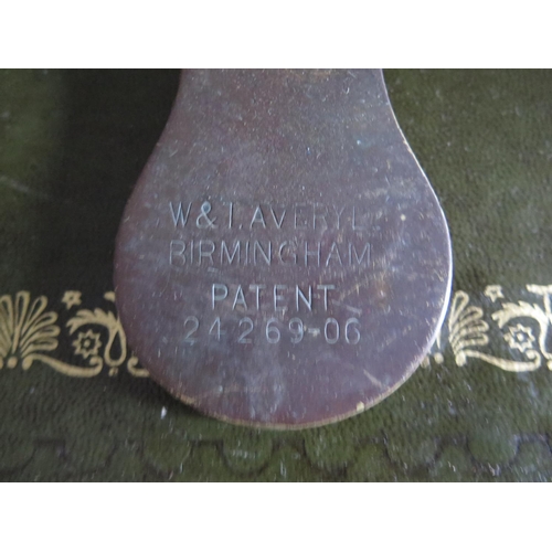 477 - A Set of W&T Avery Patent Balance Scales, 80cm high