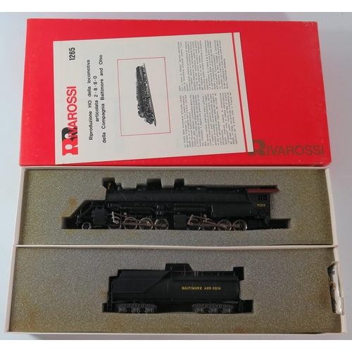 112 - An HO Gauge Rivarossi 1265 2-8-8-0 Mallet EL-5 Baltimore and Ohio, boxed and appears unused