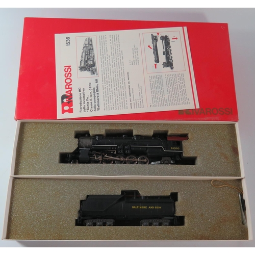 114 - An HO Gauge Rivarossi 1536 2-10-2 S-1a No. 6200 Baltimore and Ohio, boxed and appears unused