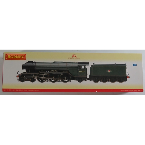 63 - A OO-Gauge Hornby R2342 BR 4-6-2 Class A3 Loco 'White Knight', boxed and appears unused