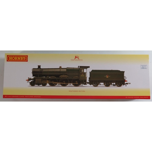 65 - A OO-Gauge Hornby R3019 BR 4-6-0 Grange Class 'Paviland Grange' waethered edition, boxed and appears... 