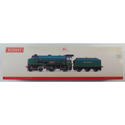 76 - A OO-Gauge Hornby R2745 SR 4-4-0 Schools Class 'Wellington', boxed and appears unopened