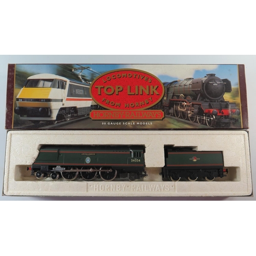 86 - A OO-Gauge Hornby R310 BR 4-6-2 loco Battle of Britain Class 'Lord Beaverbrook', boxed and appears i... 