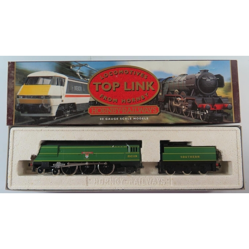 87 - A OO-Gauge Hornby R265 SR 4-6-2 Loco 'Bideford' West Country Class, boxed and appears unused