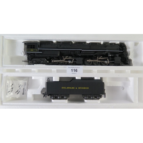 116 - An HO Gauge Rivarossi 1599 4-6-6-4 Challenger Delaware & Hudson no. 1519, boxed and appears unused