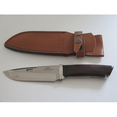 154 - A Rockstead Sheath Knife, 5