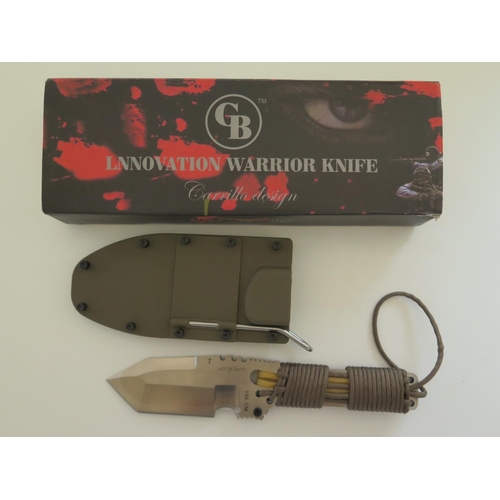 16 - A Dwaine Carillo 58HRC Tactical Knife