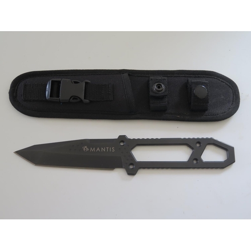 164 - Mantis MF-1 Pry Bar Combat Knife 4-1/2