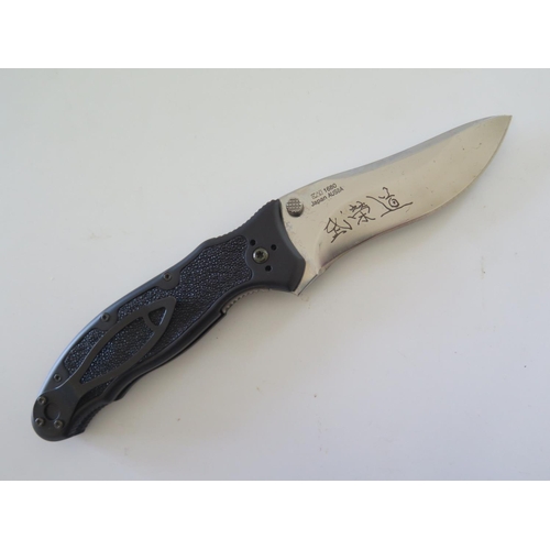 182 - A Kershaw Steven Seagal Folding Knife, no box