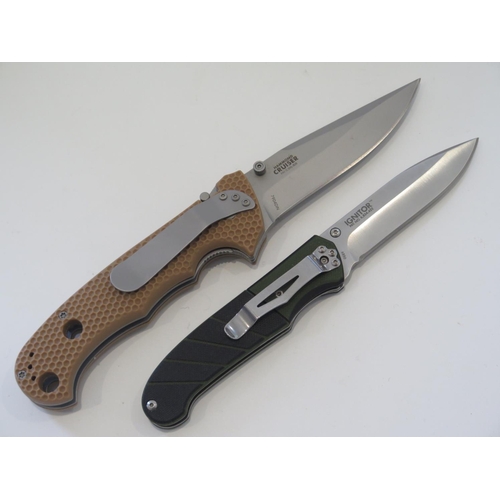 208 - Two Columbia River Knives: Ignitor 6850 and 7904DIN Hammond Desert Cruiser