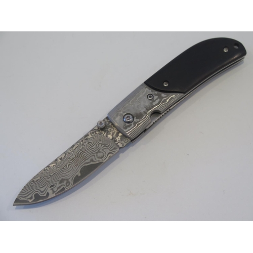 212 - A Herbertz Dream Damascus 247910 Pocket Knife