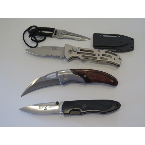 213 - Four Herbertz Folding Pocket Knives226511, 228912, 105607 and 209112