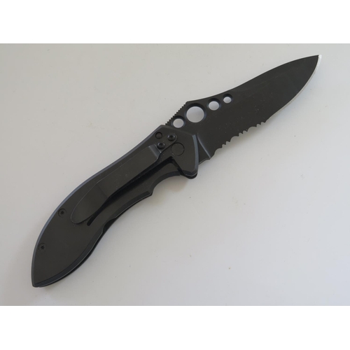 283 - A Benchmade Liner Lock Folding Knife, 8