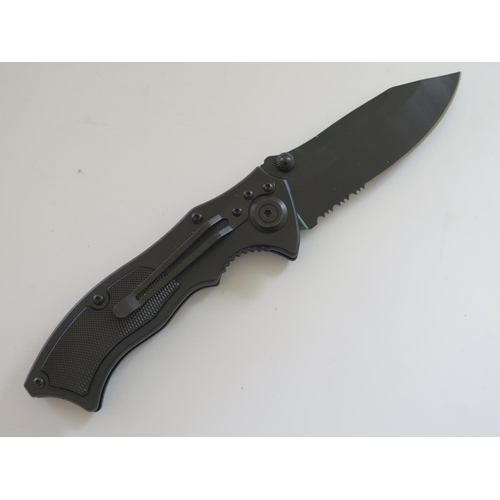 284 - A Benchmade Liner Lock Folding Knife, 8.5