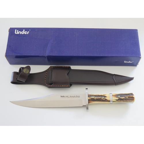 306 - A Linder Kentucky Bowie Knife 101020