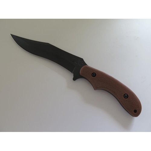 32 - A Ka-Bar 5601 Johnson Adventure Baconmaker Sheath Knife