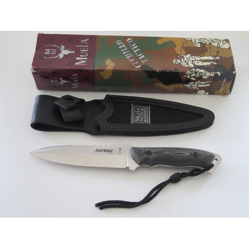 325 - A Muela Hornet-W Fixed Blade Knife