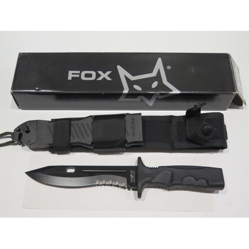 344 - A Fox Spartan 2 Leonida Combat Survival Knife FX-0171106