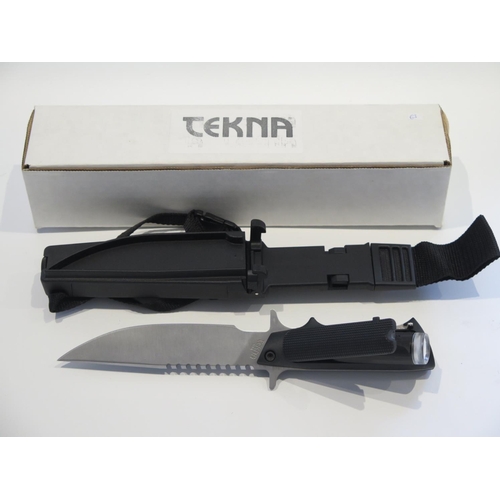 63 - A Tekna Wilderness Edge Fighter Pilot's Survival Knife