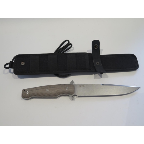 64 - A Viper Fate N690 Stiletto Style Fixed Blade Knife