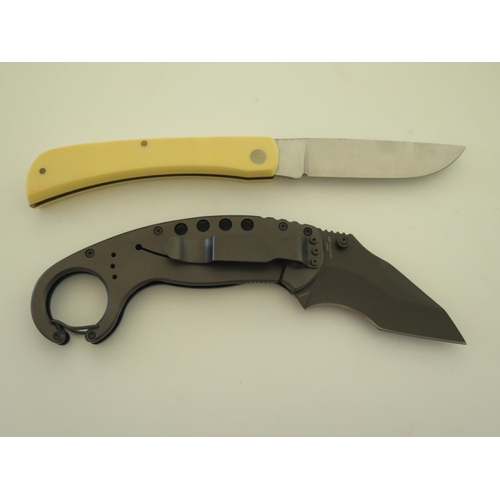 78 - A Boker Plus CLB Karambit 01BO580 Knife and Boker Tree Brand Classic