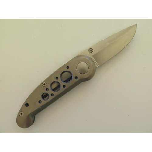 85 - A Böker STELLAR Superliner Titanium Handle