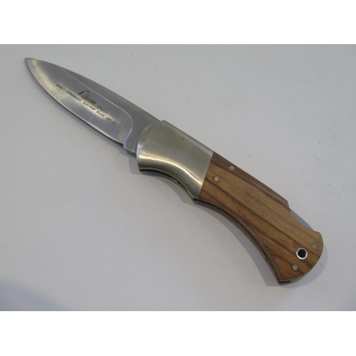 97 - A Falcon  Lock Knife, 14cm overall length