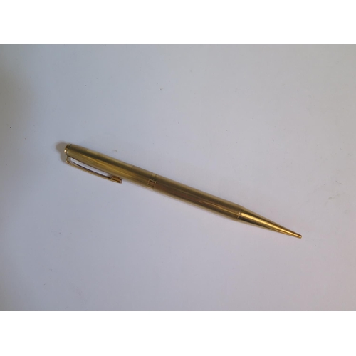 309 - A 9ct Gold Propelling Pencil, 26.6g gross ***PHONE BID IN 10 LOTS***