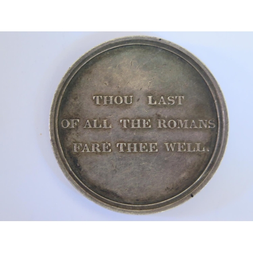 277A - John Philip Kemble _ A Rare Commemorative Medallion of the famous actor and manager of The Theatre R... 