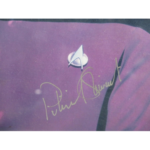 287 - A Patrick Stewart Autographed Photograph of Star Trek's Captain Jean-Luc Picard